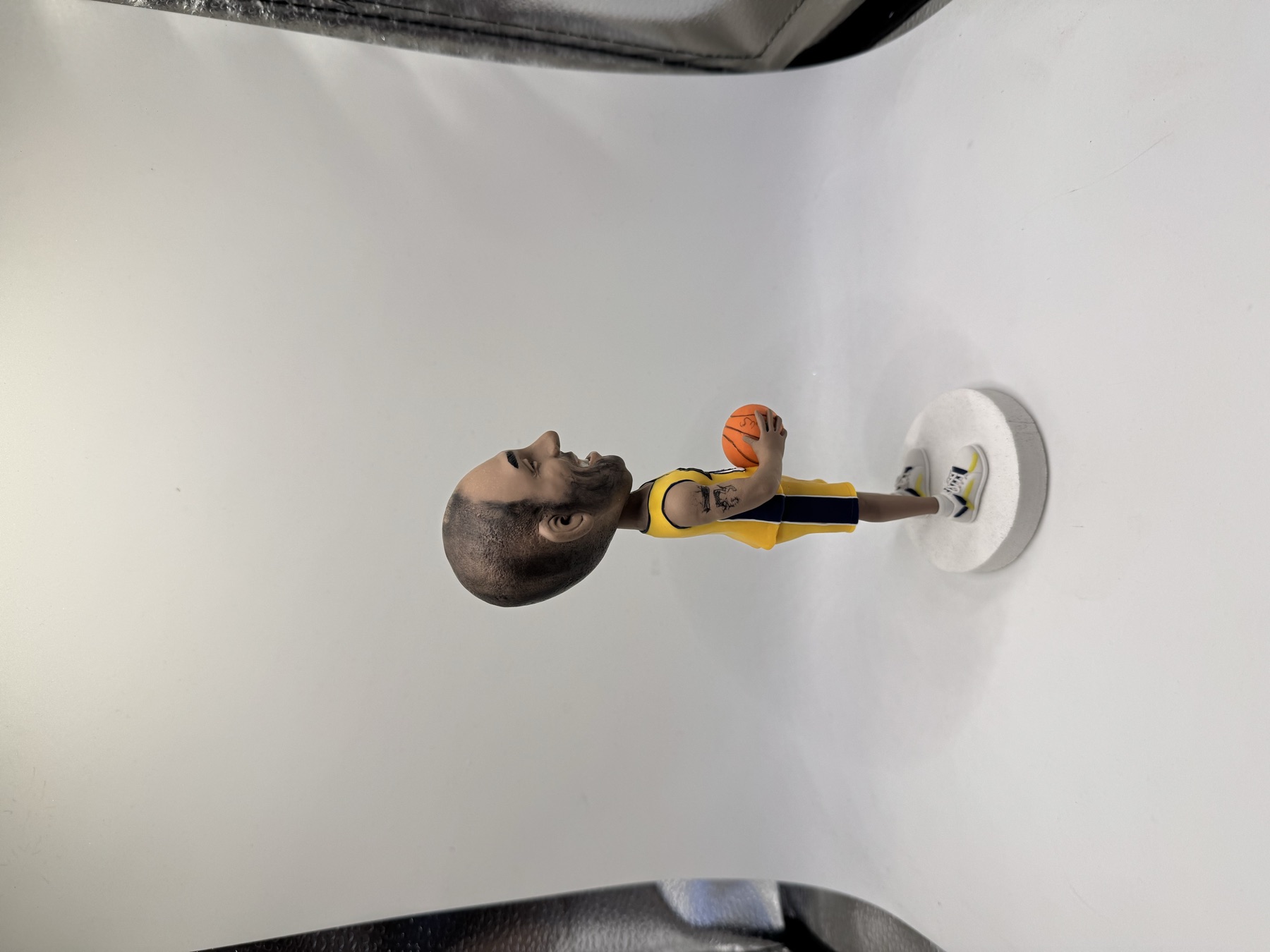 Sports portrait, right side view